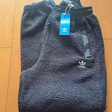 adidas 플리스 스웨트 팬츠 M 블랙