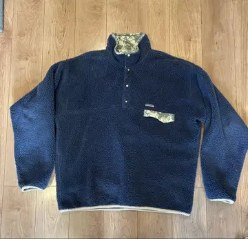레어 사이즈 patagonia mars 리버서블 스냅T 그리세이드