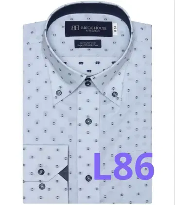 형태 안정 노다리미 두에보토니 버튼 다운 긴팔 비즈니스 와이셔츠