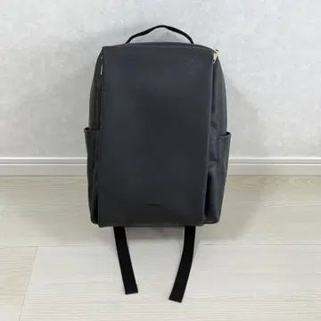 새상품 시마무라 가죽 럭색 백팩 블랙