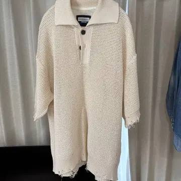 MAISON SPECIAL 아이보리 니트 스웨터