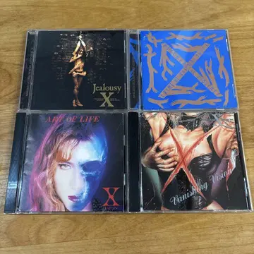 X 앨범 4장 세트 XJapan 정크제품