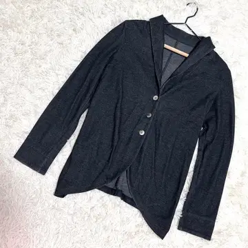 폰타나 그랑 고품질 가디건 숄카라 다크 그레이 (L)