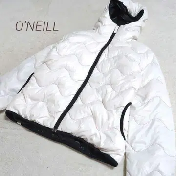 O'NEILL 오닐 웨이브 퀼팅 다운 자켓 화이트