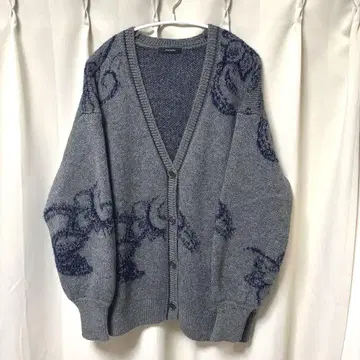 JEANASIS 라메 기모 V넥 가디건