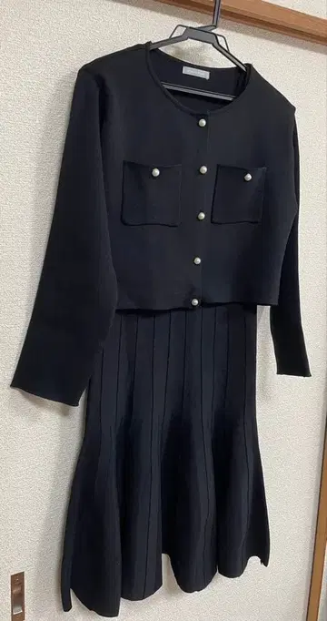 JILL STUART 블랙 원피스 셋업