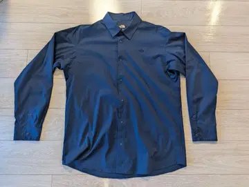 THE NORTH FACE 긴팔 셔츠 XL 다크 블루 새상품급