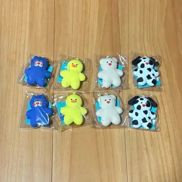 mojojojo 러버 키링 컴플리트 세트 x 2