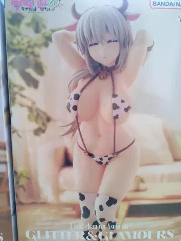 미개봉품: 우자키 양은 놀고 싶어! 2개 세트 피규어