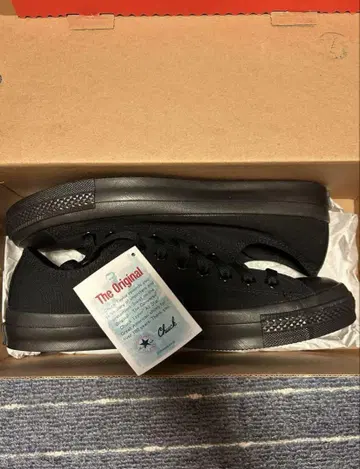 CONVERSE 오리지널 블랙 스니커즈