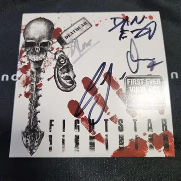 Fightstar [ DEATHCAR ] 사인 포함 CD 스크리모
