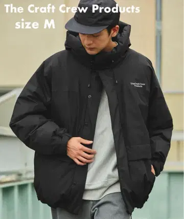 남성용 The Craft Crew Products 후드 패딩 M 사이즈