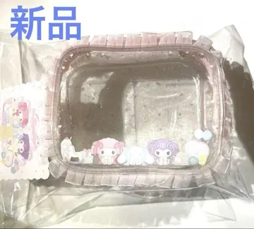 새상품 산리오 캐릭터즈 파스텔 컬러 토이 시리즈 파우치
