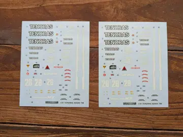 모데라즈 1/24 티노라스 로라 T89용 데칼 2매 세트