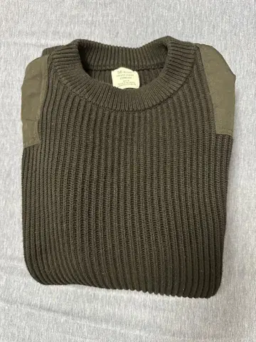 WAIPER.inc 미군 U.S.M.C 코튼 니트 커맨드 스웨터