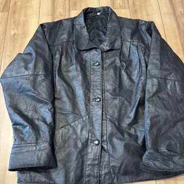 90s 카코트 천연 가죽 레더 재킷