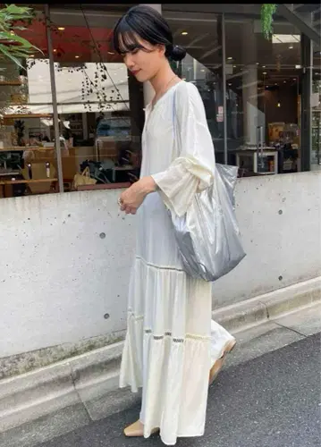 티어드 맥시 드레스 SHENERY