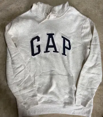 GAP 후드 부착 후드티 라이트 그레이