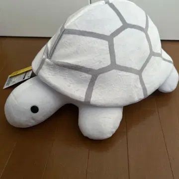 브루나 애니멀 미피 특대형 big 봉제 인형 거북이 한정 컬러 화이트