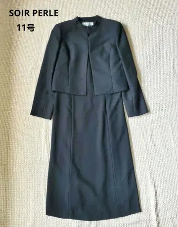 도쿄 소와르 예복 블랙 포멀 셋업 원피스 11호