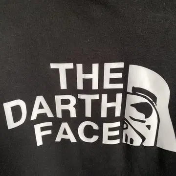 THE DARTH FACE 후드 부착 후드티 L 사이즈