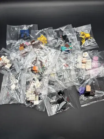 레고 호환 LEGO 마인크래프트 마크 인형 피규어 모음