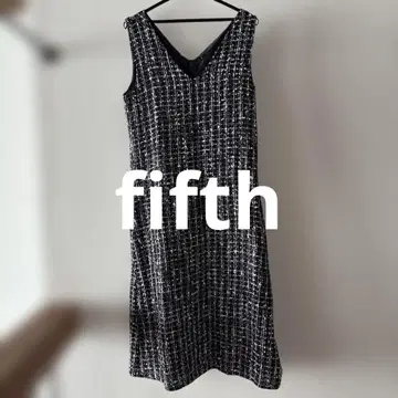 새상품급 fifth 믹스 컬러 트위드 점프스커트