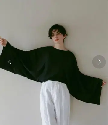 etre tokyo 스퀘어 컷 상의 네이비