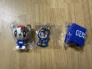 나카츠카 유타 젠 고양이 키링 피규어 세트