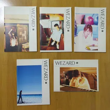 ZARD 팬클럽 WEZARD 회보 5권 세트 vol42 ~ 46