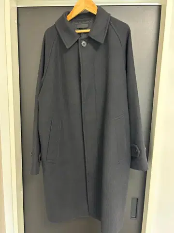 UNIQLO 블랙 스텐카라 코트 M