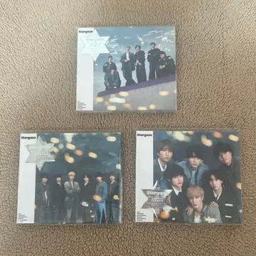 SixTONES stargaze 3 형태 세트