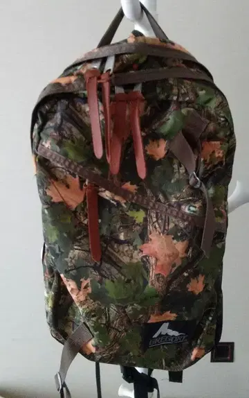 GREGORY EVERYDAY 코튼 우드 카모 구 로고