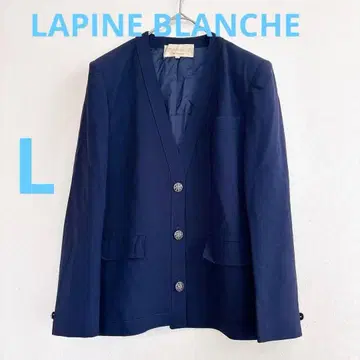 [ LAPINE BLANCHE ] 자켓 11호 네이비 울 100%
