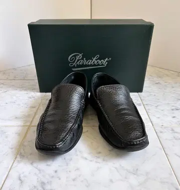 Paraboot ANVERS 블랙 가죽 슬립온