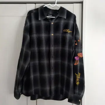 XLARGE 체크 무늬 긴팔 셔츠 L