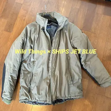 WILD THINGS x SHIPS JET BLUE 해피 자켓