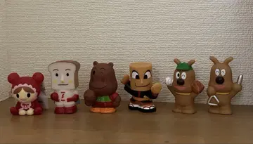 다테마키맨 치즈 카바오 군 모여라 호빵맨 소프트 비닐 손가락 인형