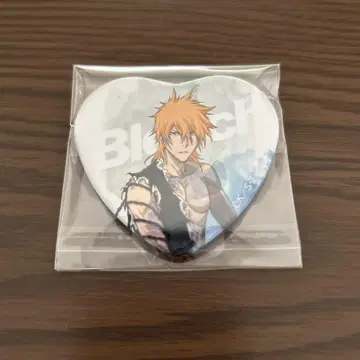 쿠로사키 이치고 하트형 캔뱃지