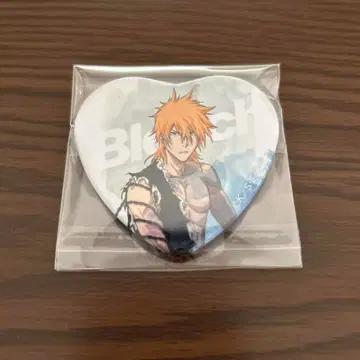 쿠로사키 이치고 하트형 캔뱃지