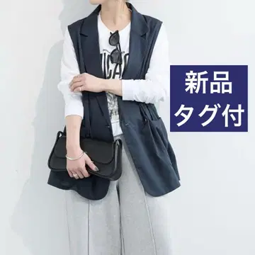 [ 새상품 택 포함 ] 베이세스트 B.C STOCK 테일러 베스트 네이비