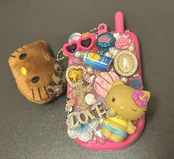 일광화상 키티 거울 스마트폰