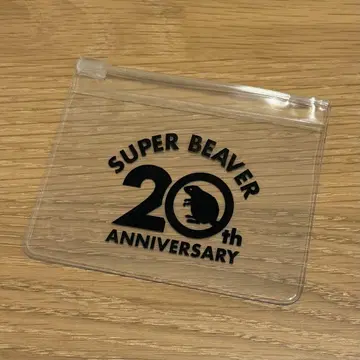 SUPER BEAVER 20th ANNIVERSARY 클리어 지퍼락