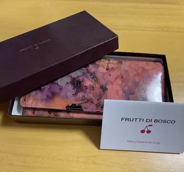 [ 새상품 ] FRUTTI DI BOSCO 꽃무늬 장지갑