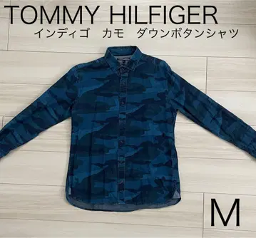 TOMMY HILFIGER 인디고 카모 M