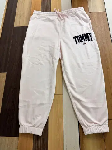 TOMMY JEANS 핑크 스웨트 팬츠