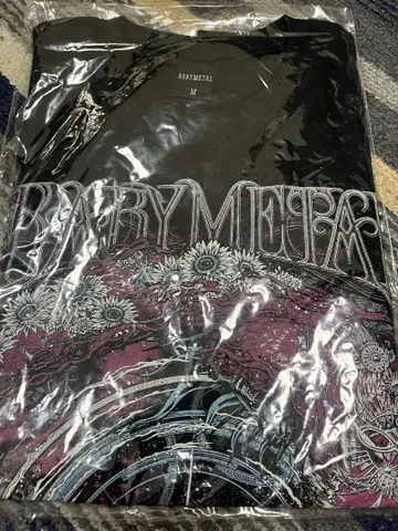 미개봉 BABYMETAL Two Force Tee M 사이즈