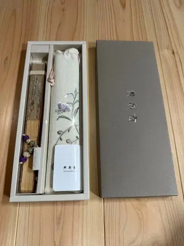 교토 마이센도 부채 새상품급
