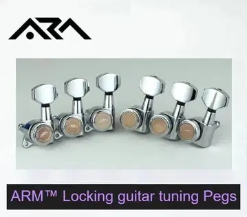새상품 ARM 브랜드 락 페그 R 6연 + 프렛 랩 Black