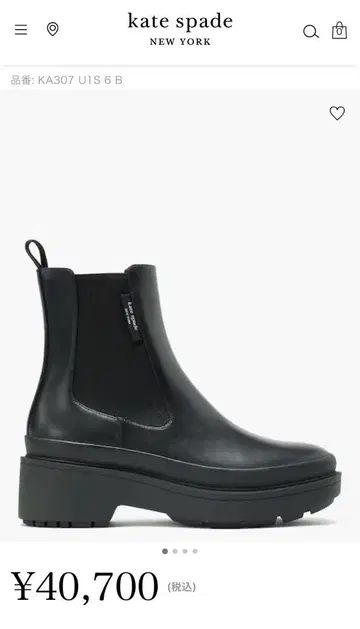 kate spade 부츠 BLACK